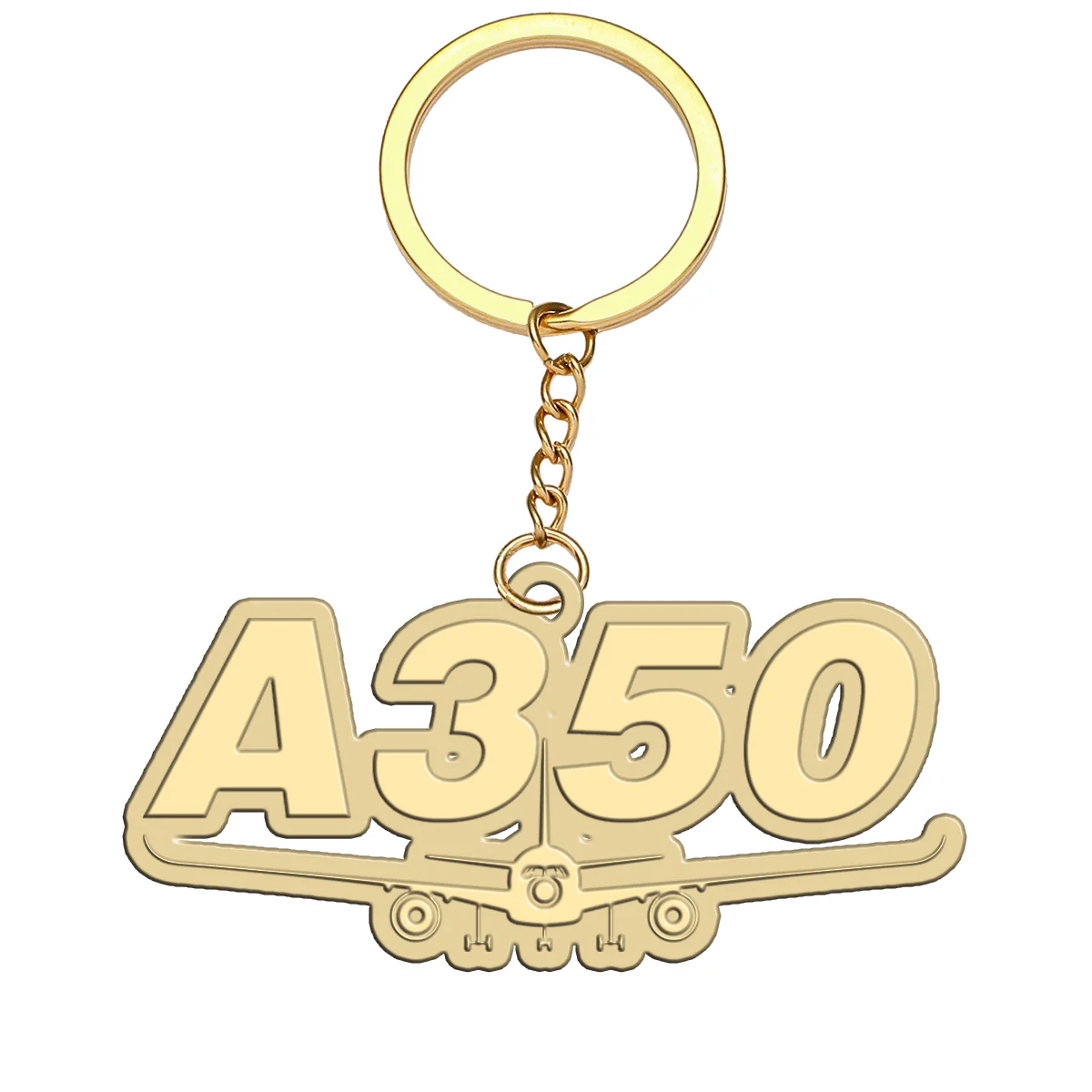 Super Airbus A350 Designed Hollow Key Chains