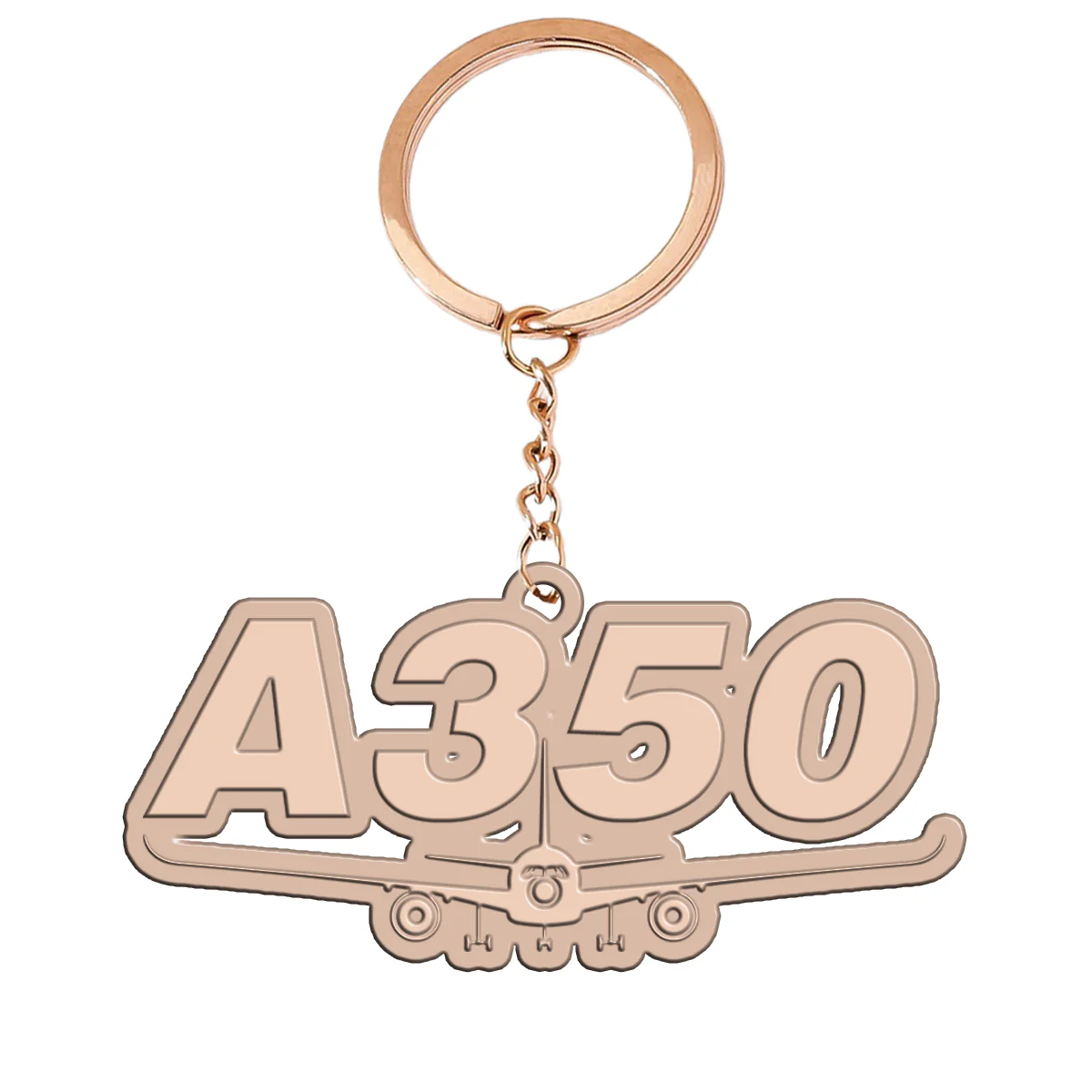 Super Airbus A350 Designed Hollow Key Chains - Image 3