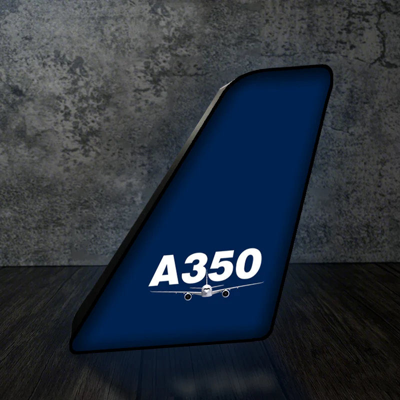 Super Airbus A350 Designed Led Aircraft Tail & 3D Lamp - Image 8