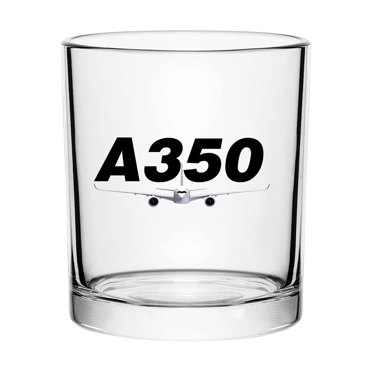 Super Airbus A350 Designed Special Whiskey Glasses - Image 2