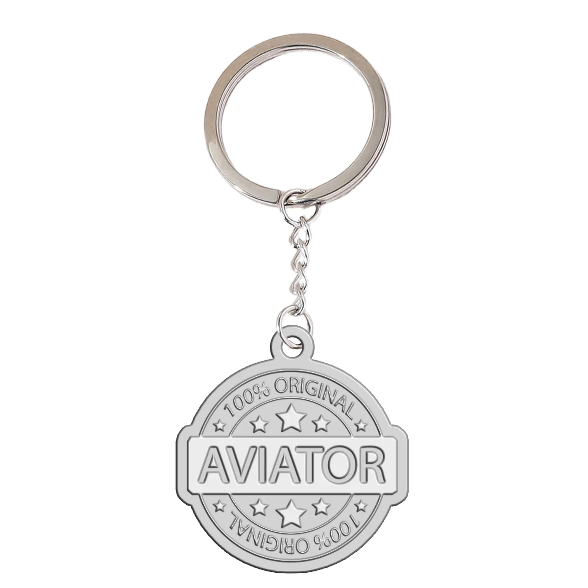 100 Original Aviator Designed Hollow Key Chains - Image 2