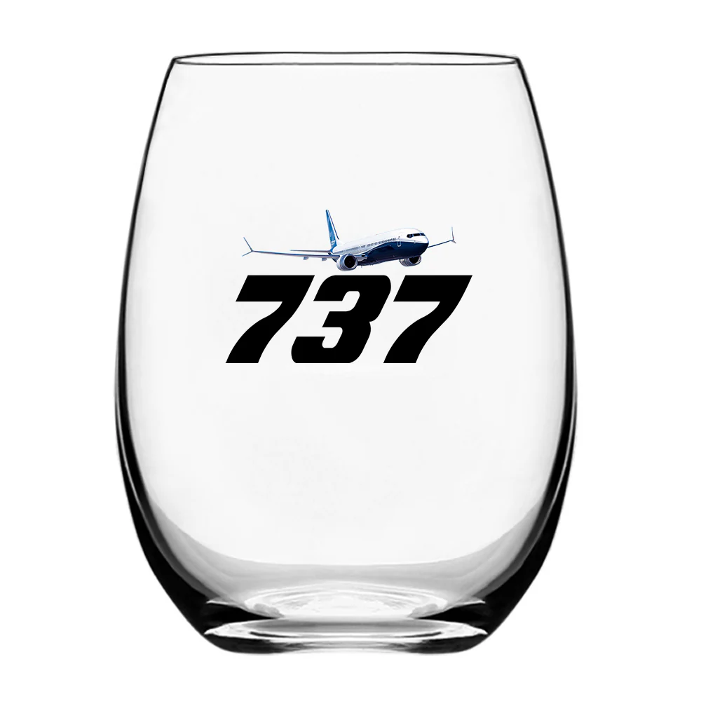 Super Boeing 737-800 Designed Water & Drink Glasses - Image 2