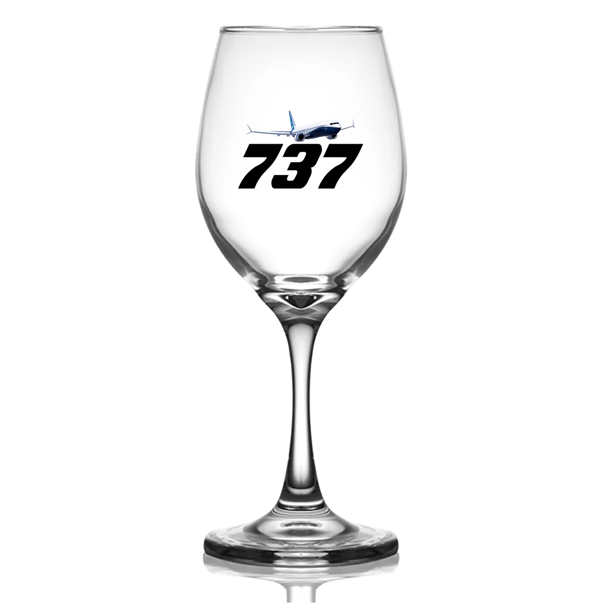 Super Boeing 737-800 Designed Wine Glasses - Image 2