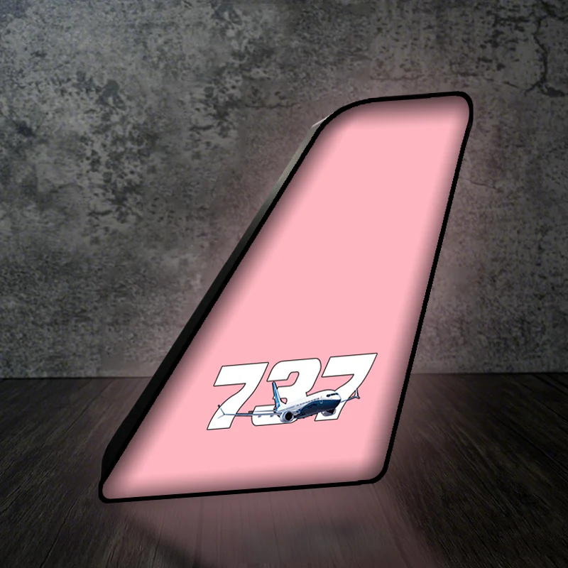Super Boeing 737 Designed Led Aircraft Tail & 3D Lamp - Image 5