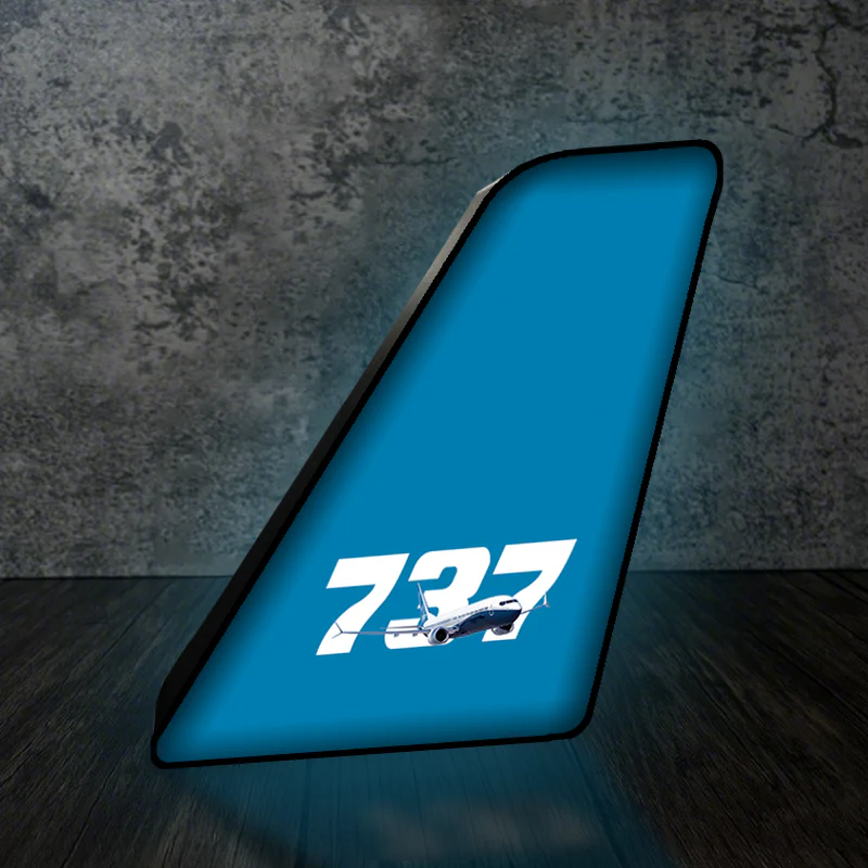Super Boeing 737 Designed Led Aircraft Tail & 3D Lamp - Image 6