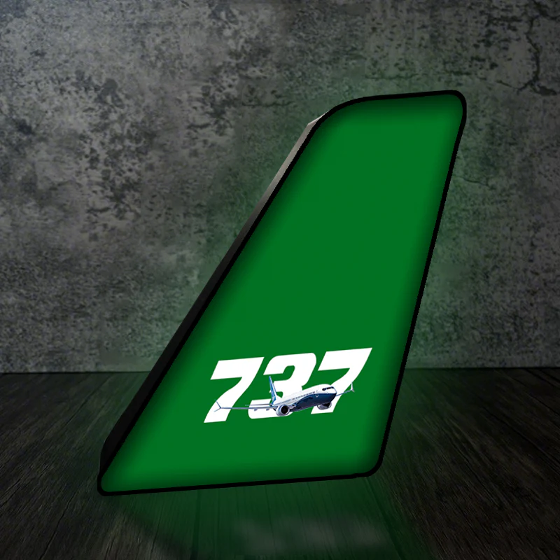 Super Boeing 737 Designed Led Aircraft Tail & 3D Lamp - Image 7