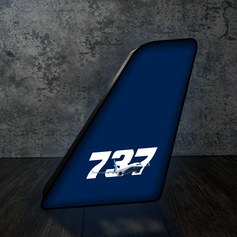 Super Boeing 737 Designed Led Aircraft Tail & 3D Lamp - Image 8