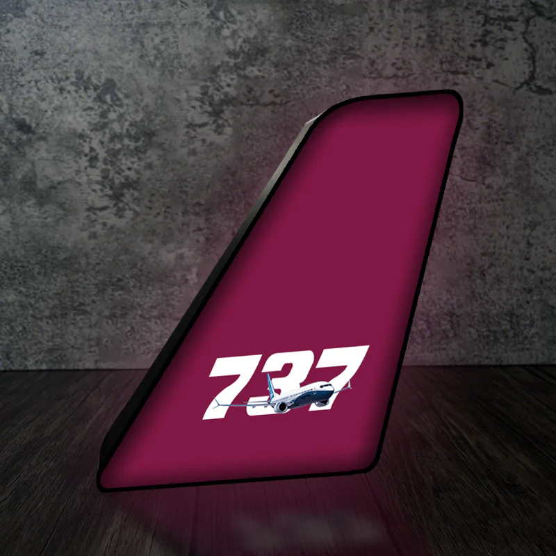 Super Boeing 737 Designed Led Aircraft Tail & 3D Lamp - Image 9