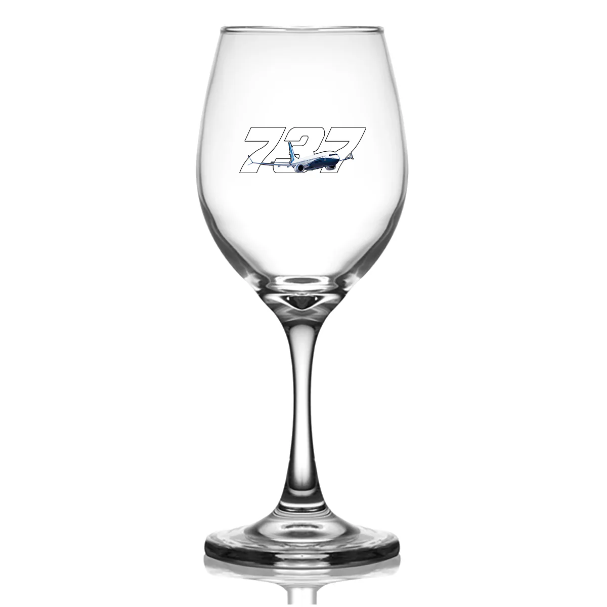Super Boeing 737 Designed Wine Glasses - Image 2