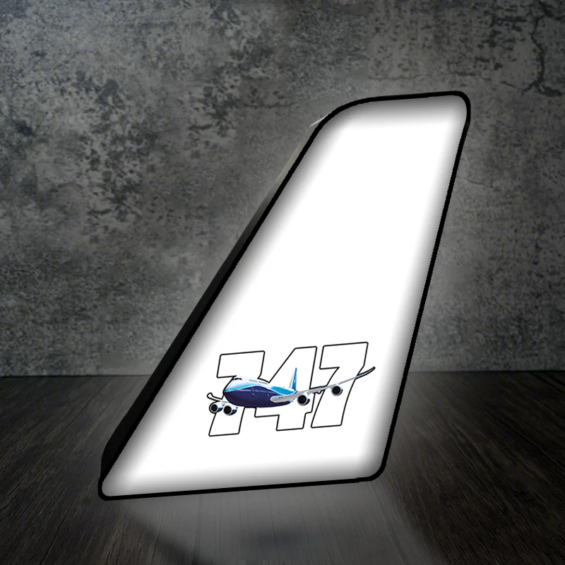 Super Boeing 747 Designed Led Aircraft Tail & 3D Lamp - Image 2