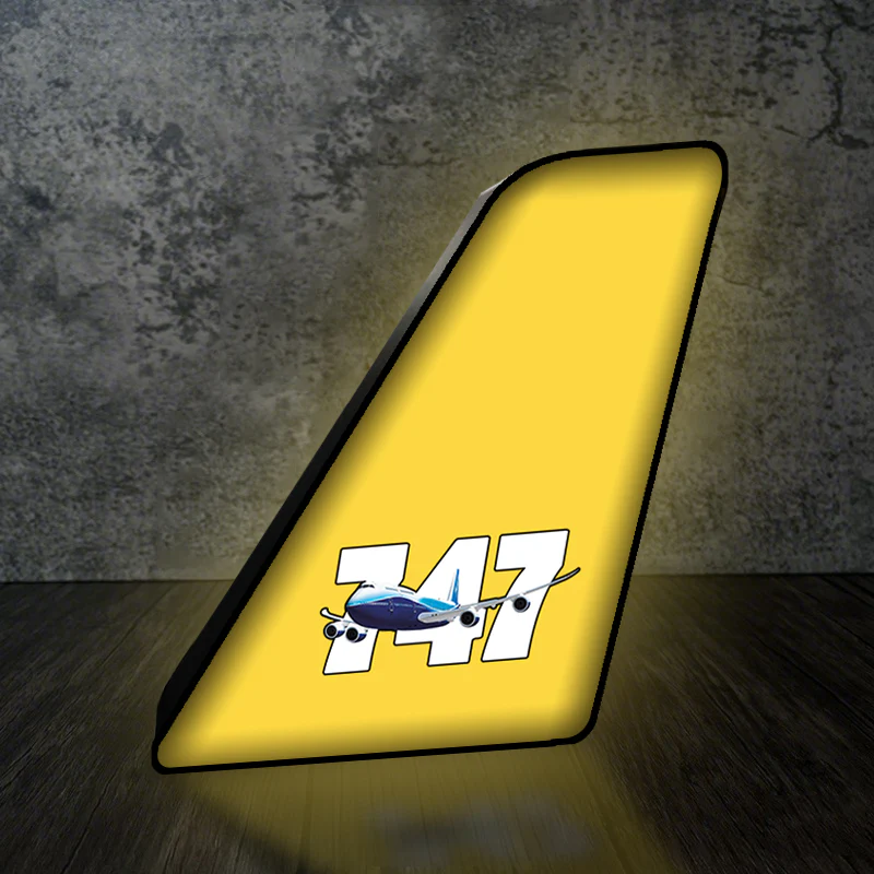 Super Boeing 747 Designed Led Aircraft Tail & 3D Lamp - Image 3