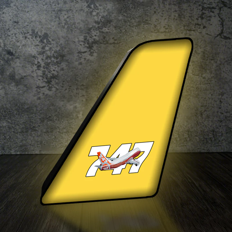 Super Boeing 747 Intercontinental Designed Led Aircraft Tail & 3D Lamp - Image 3