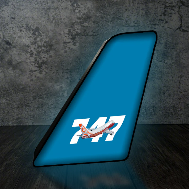 Super Boeing 747 Intercontinental Designed Led Aircraft Tail & 3D Lamp - Image 6