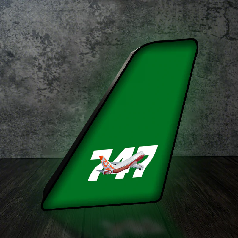 Super Boeing 747 Intercontinental Designed Led Aircraft Tail & 3D Lamp - Image 7