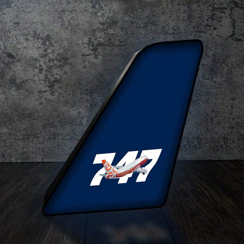 Super Boeing 747 Intercontinental Designed Led Aircraft Tail & 3D Lamp - Image 8