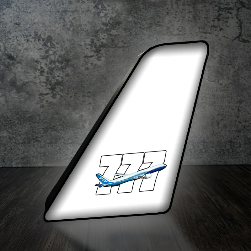 Super Boeing 777 Designed Led Aircraft Tail & 3D Lamp - Image 2