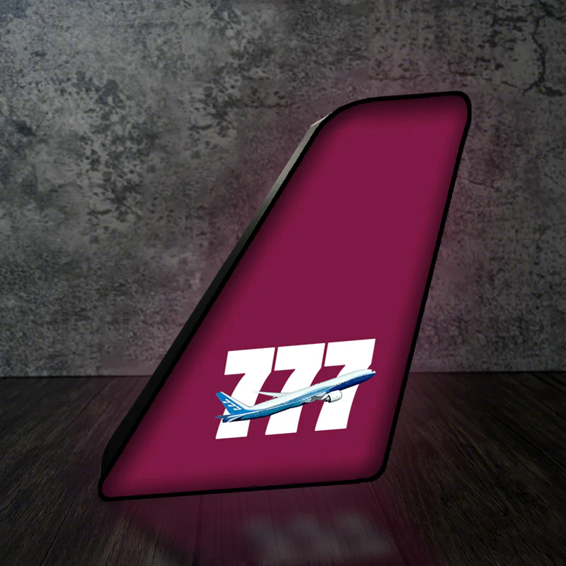 Super Boeing 777 Designed Led Aircraft Tail & 3D Lamp - Image 9
