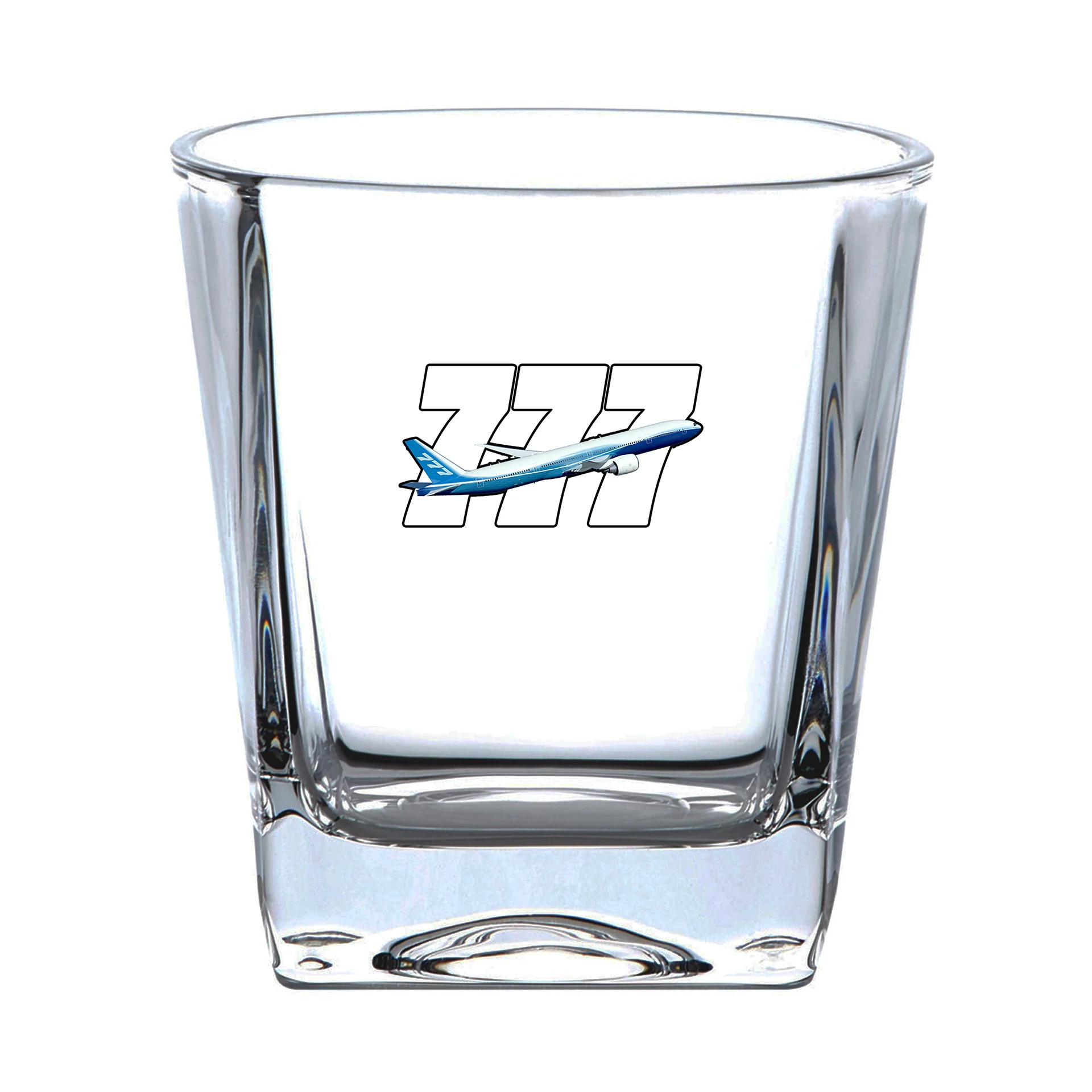 Super Boeing 777 Designed Whiskey Glass - Image 2