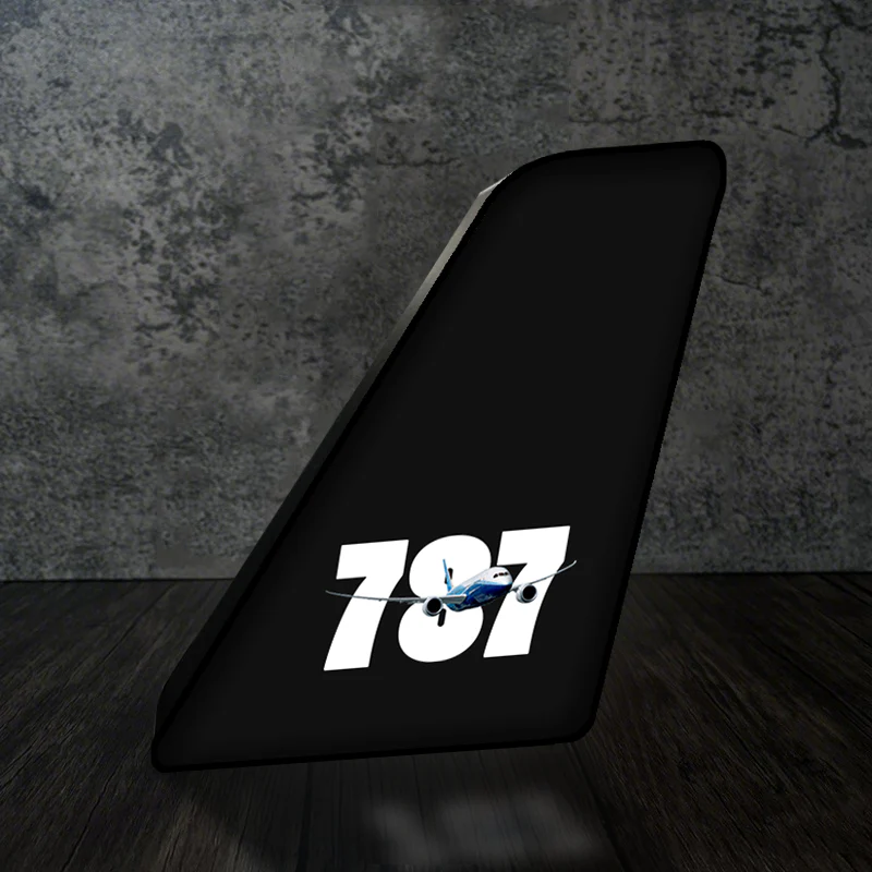 Super Boeing 787 Designed Led Aircraft Tail & 3D Lamp