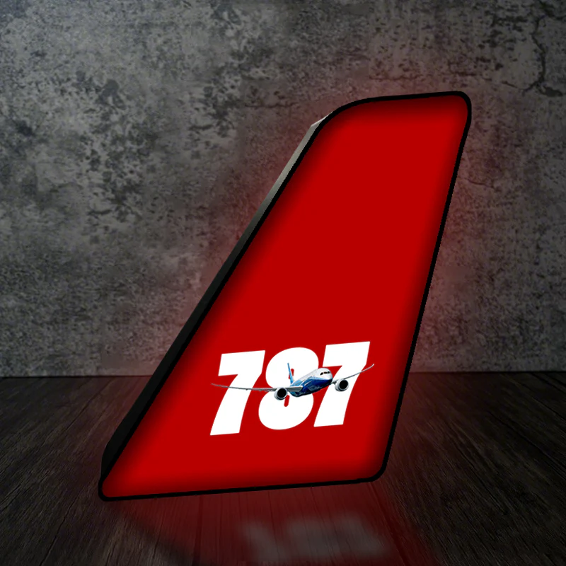 Super Boeing 787 Designed Led Aircraft Tail & 3D Lamp - Image 4