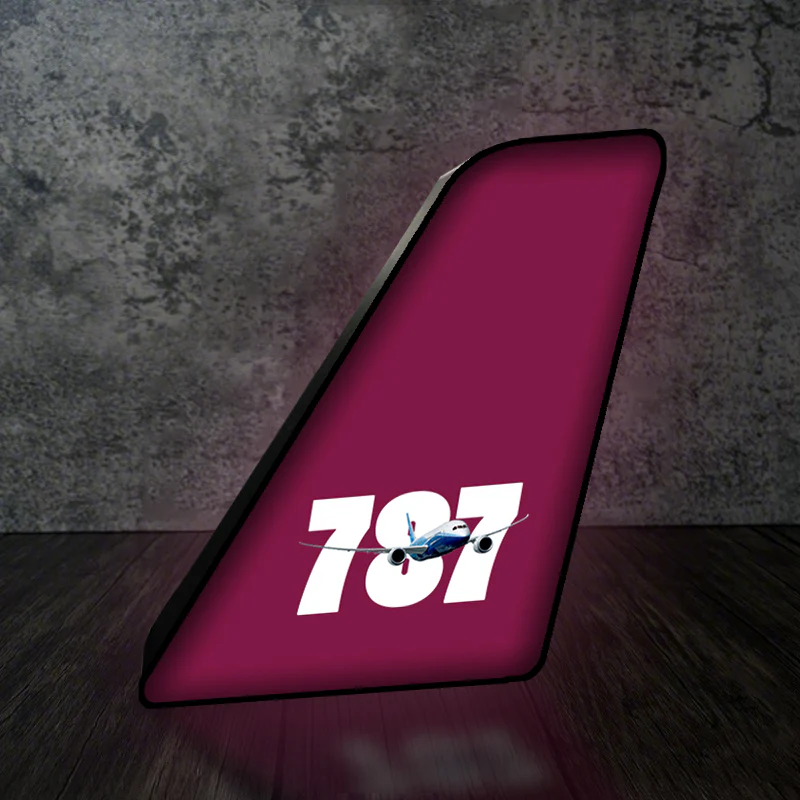 Super Boeing 787 Designed Led Aircraft Tail & 3D Lamp - Image 9