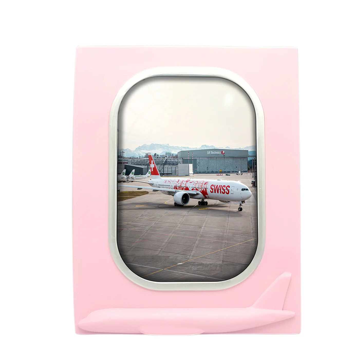 Swiss Airlines Boeing 777 Designed Airplane Window Photo Frame - Image 3