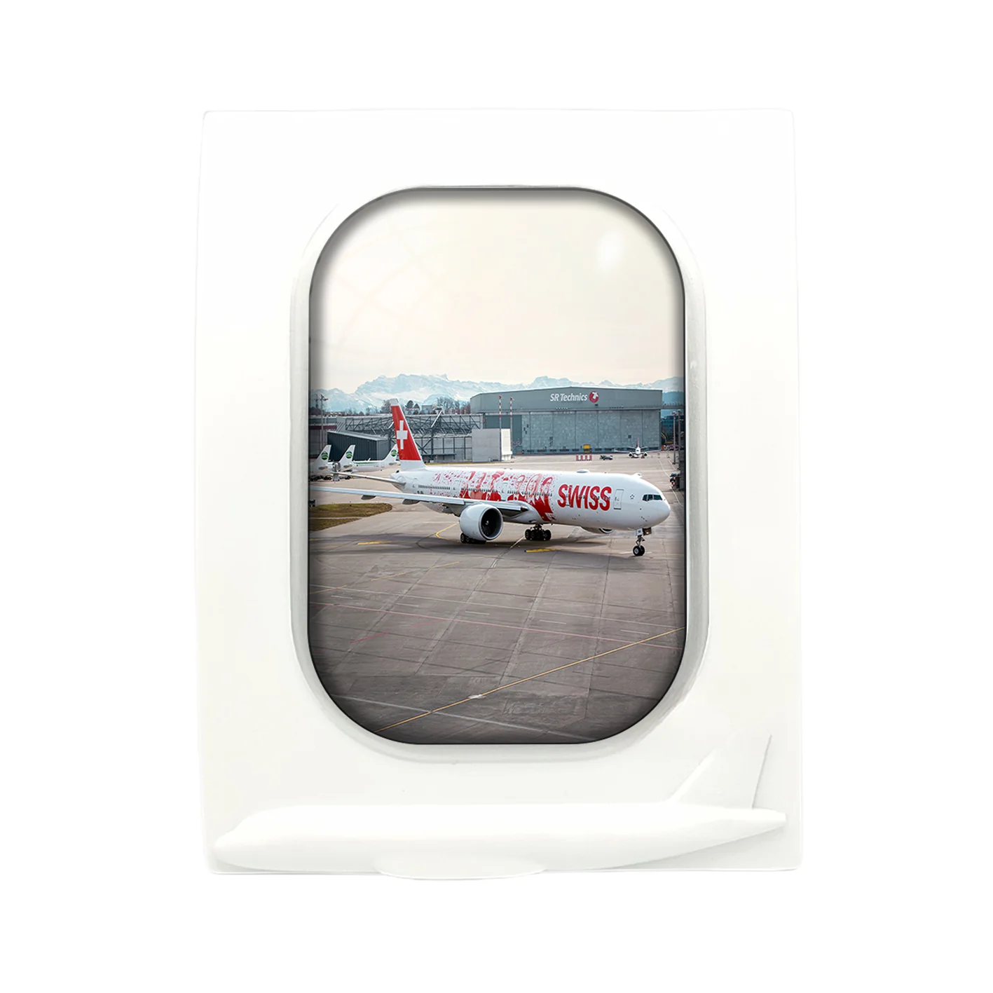 Swiss Airlines Boeing 777 Designed Airplane Window Photo Frame - Image 4