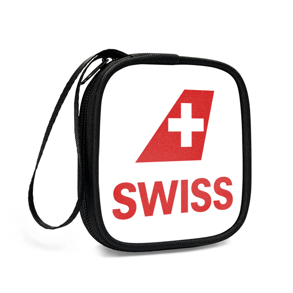 Swiss International Airlines Designed Portable Headphone Bag - Image 3