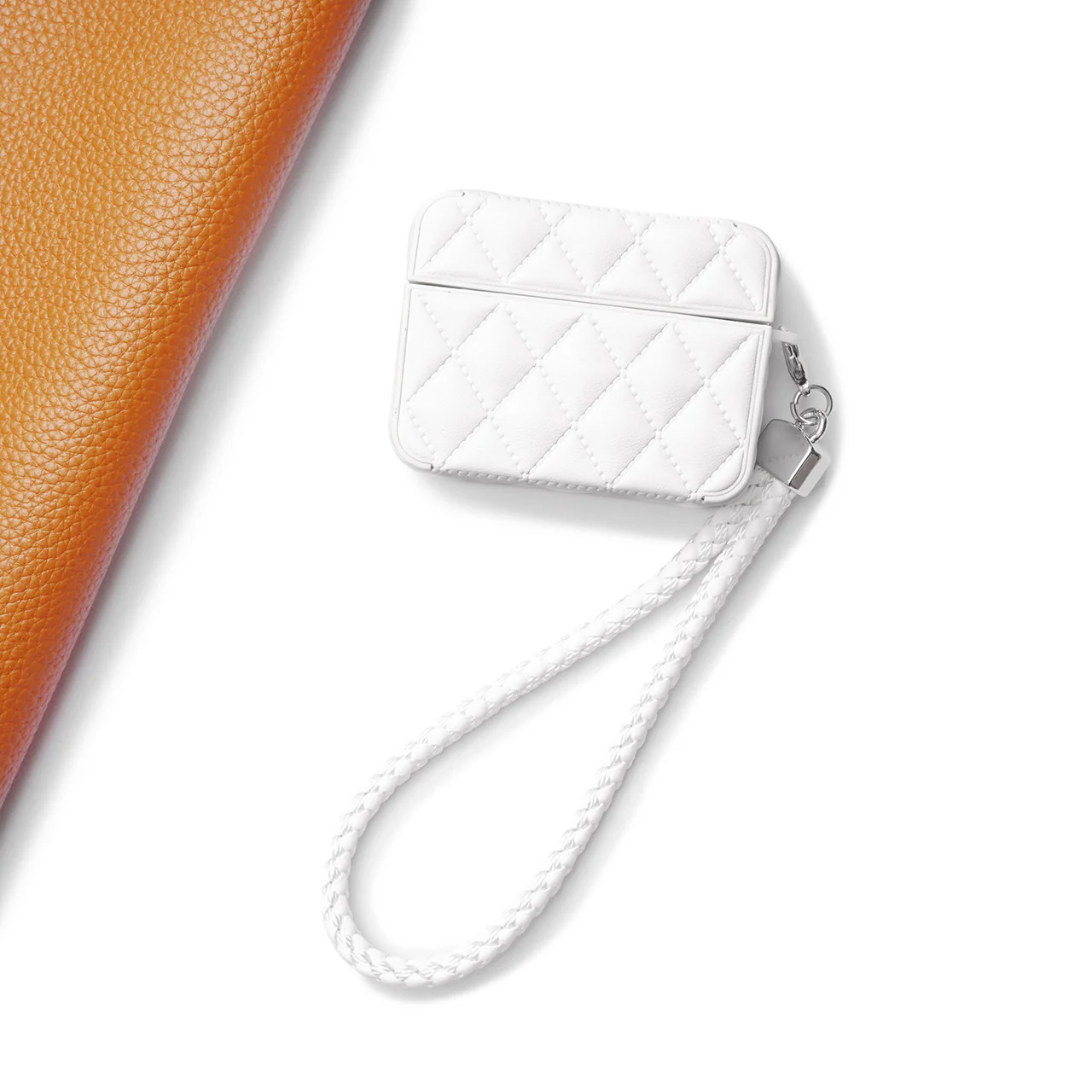 Couple Design AirPods Cover: PU Leather with Diamond Pattern, Metal Lock for Apple AirPods 1-4/Pro 2 - Image 15