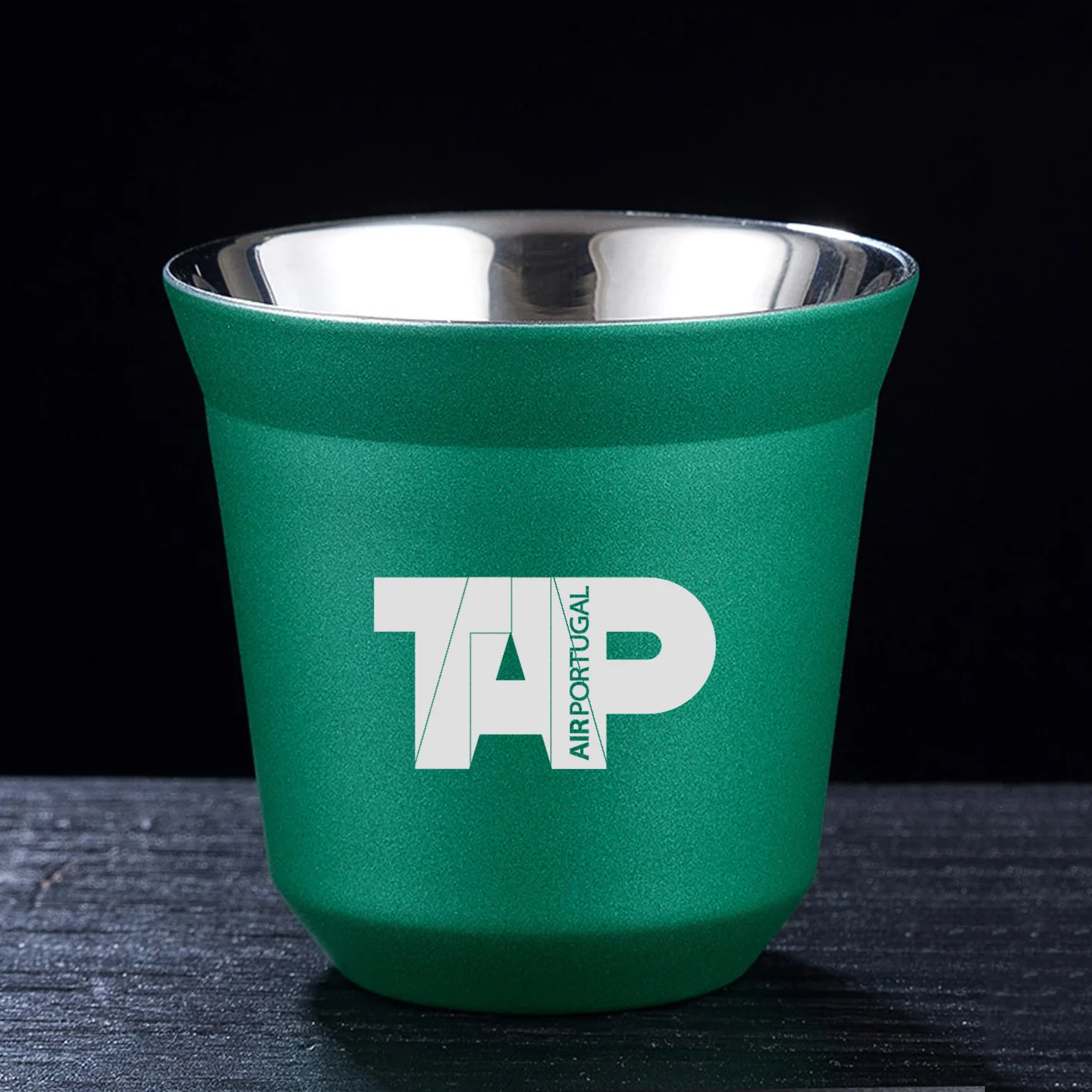 TAP Portugal Airlines Designed Double Wall Stainless Steel Coffee Mugs - Image 14