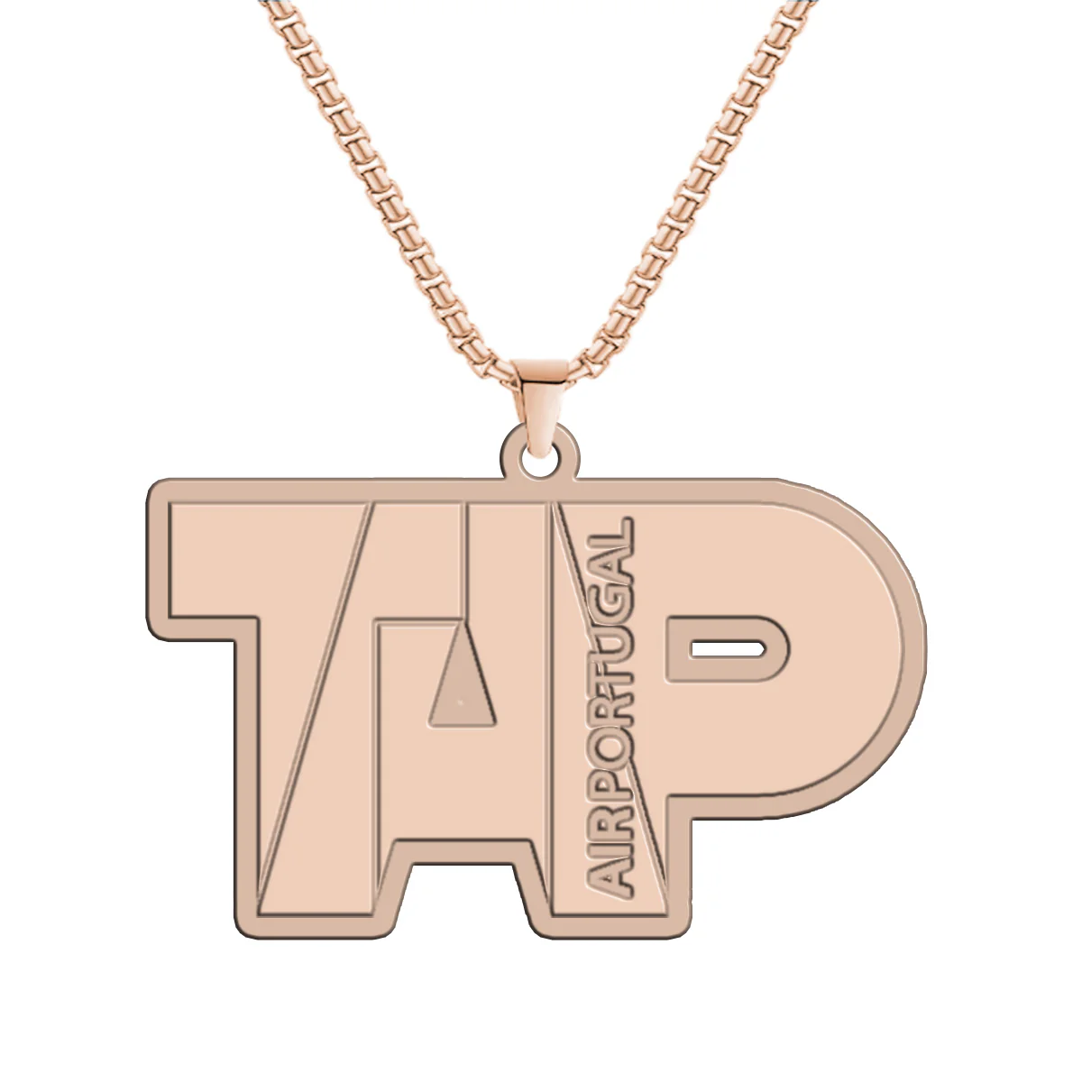 TAP Portugal Airlines Designed Hollow Necklace - Image 3