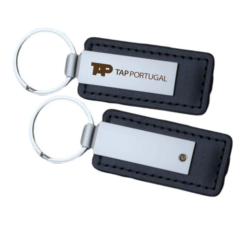 TAP Portugal Airlines Faux Leather Key Chains - Image 2