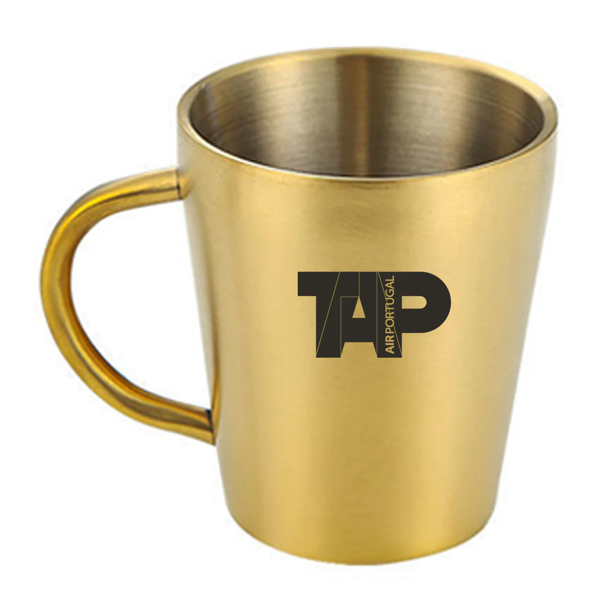TAP Portugal Airlines Designed Stainless Steel Coffee Mugs - Image 2