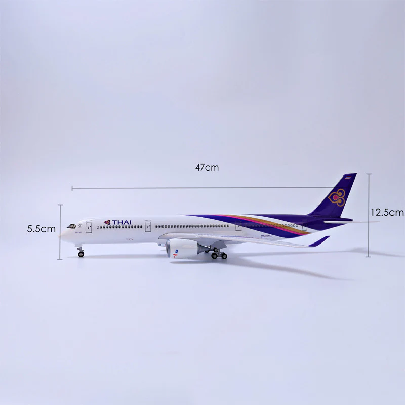 Thai Airways Airbus A350 Airplane Model (1/142 Scale) - Image 13