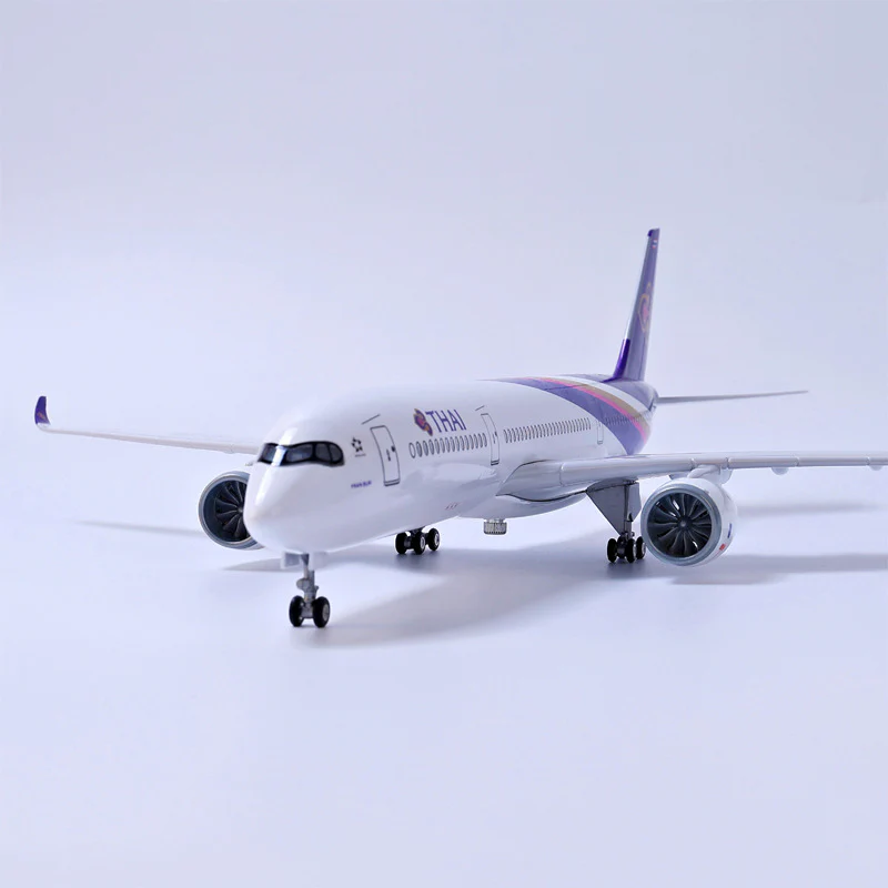 Thai Airways Airbus A350 Airplane Model (1/142 Scale) - Image 7