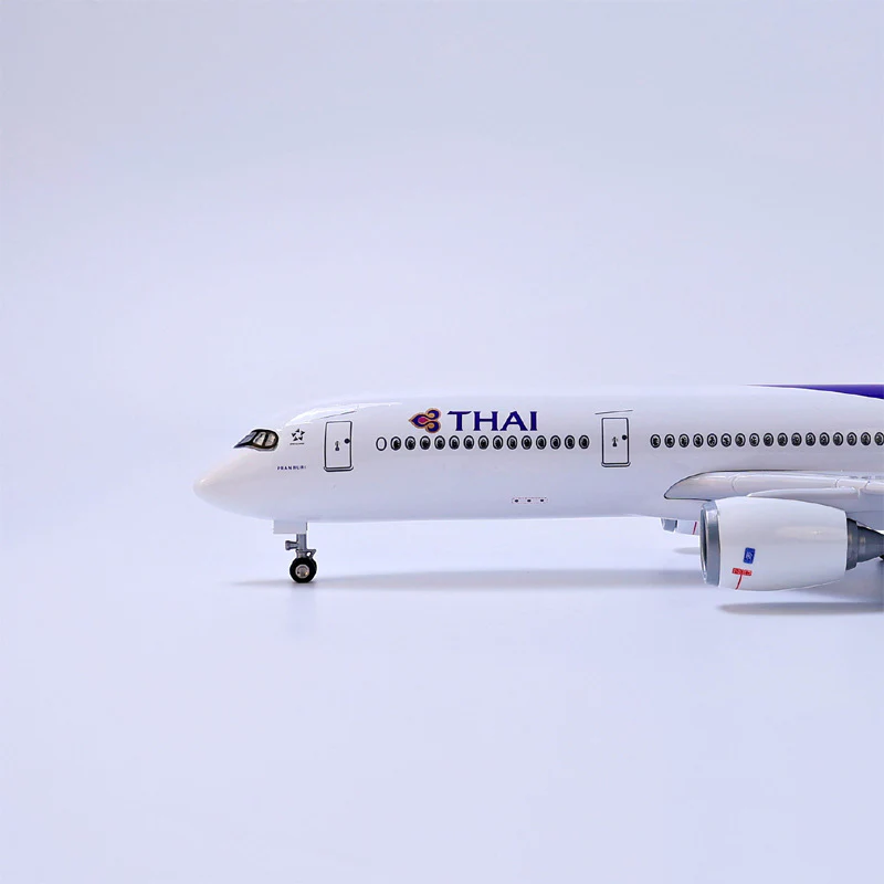Thai Airways Airbus A350 Airplane Model (1/142 Scale) - Image 8