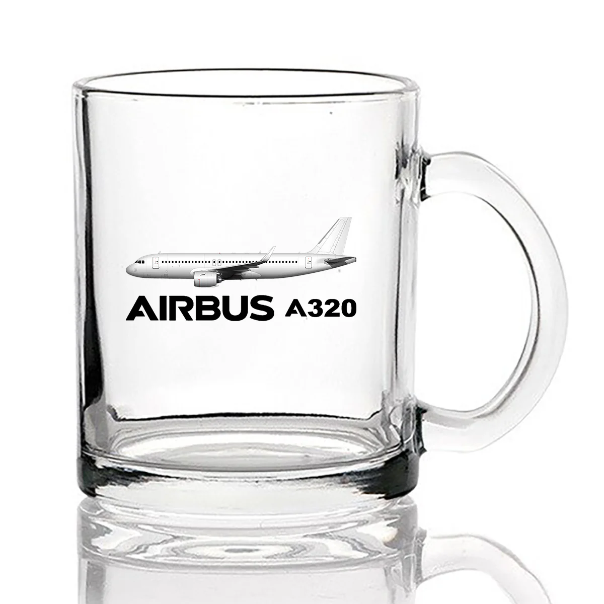 The Airbus A320 Designed Coffee & Tea Glasses - Image 2
