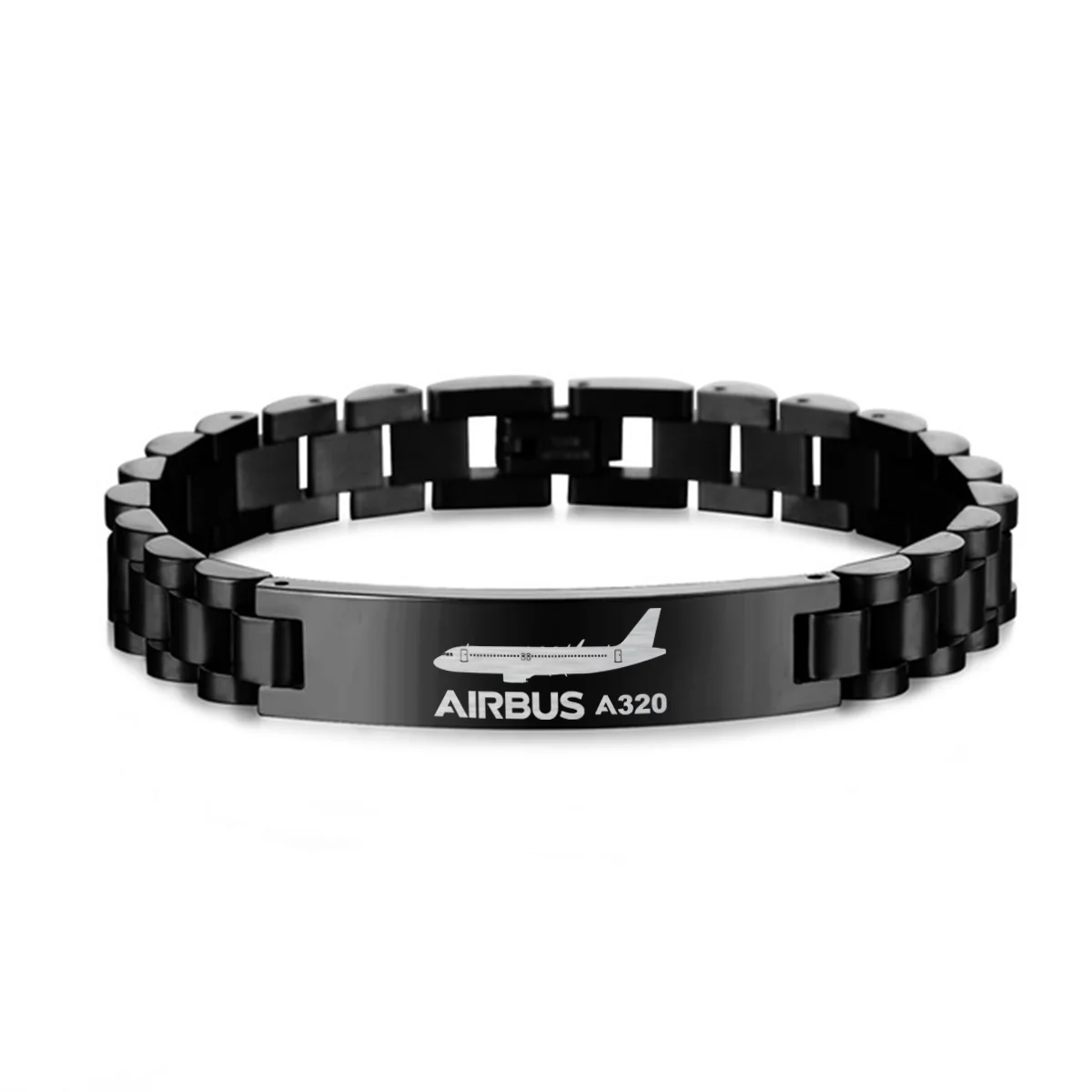 The Airbus A320 Designed Stainless Steel Chain Bracelets