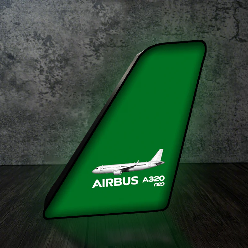 The Airbus A320Neo Designed Led Aircraft Tail & 3D Lamp - Image 7