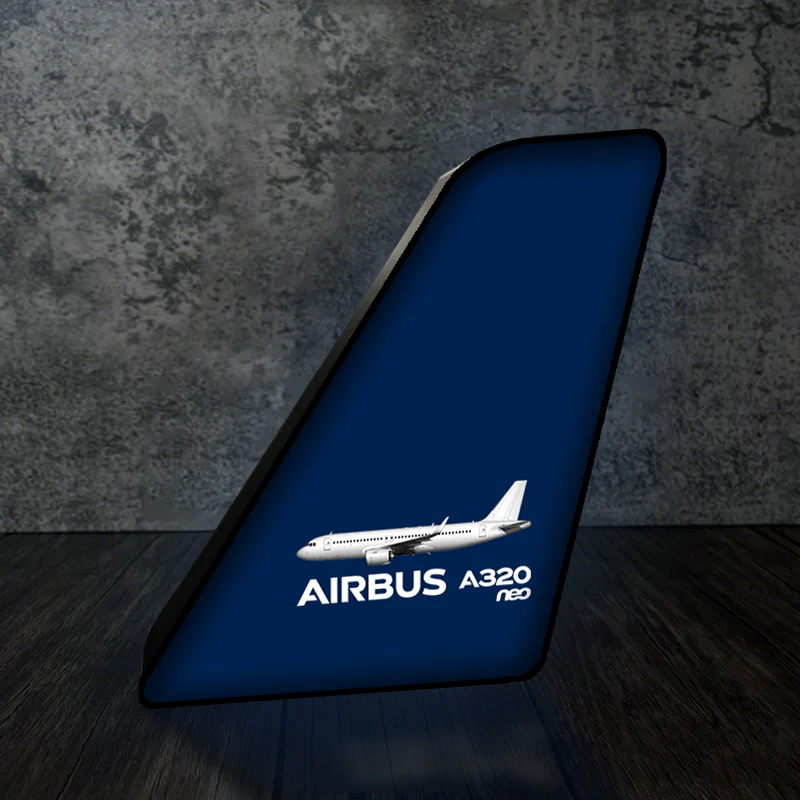 The Airbus A320Neo Designed Led Aircraft Tail & 3D Lamp - Image 8