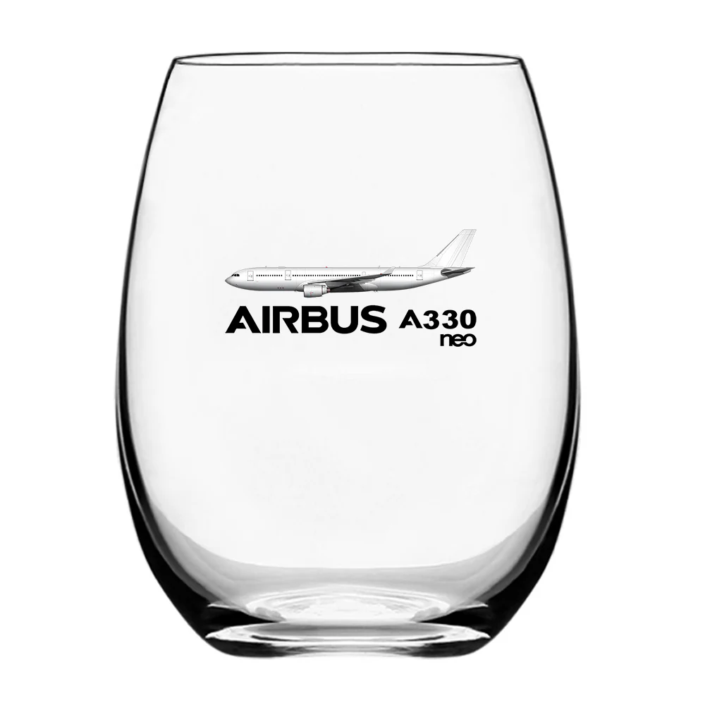 The Airbus A330neo Designed Water & Drink Glasses - Image 2