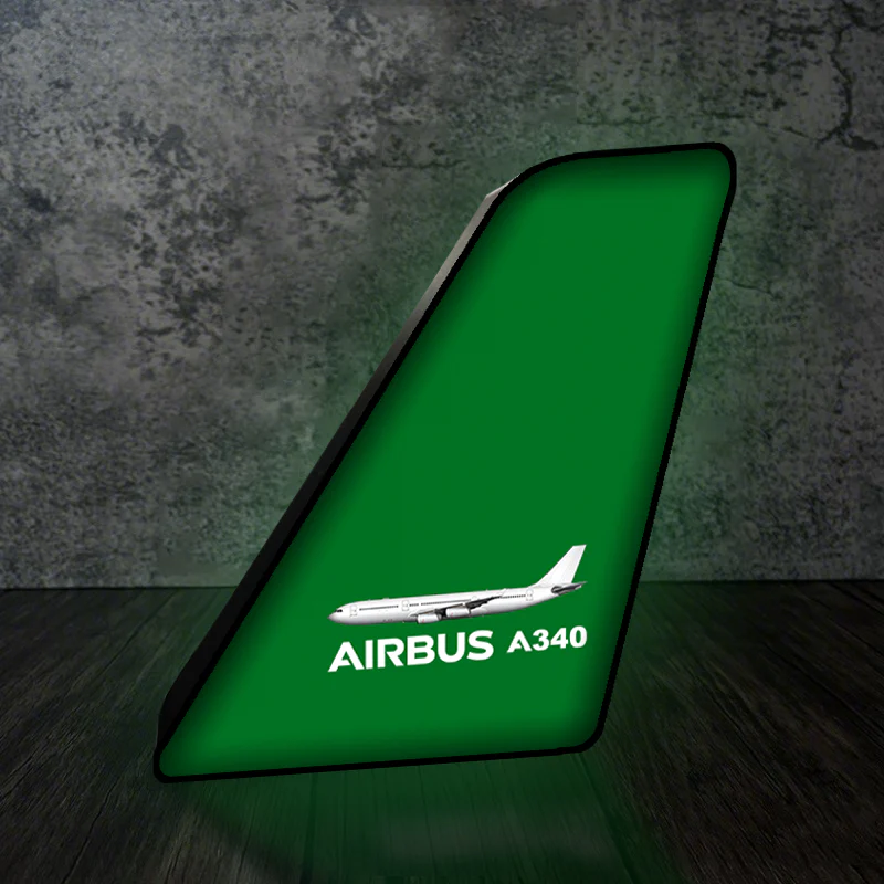 The Airbus A340 Designed Led Aircraft Tail & 3D Lamp - Image 7