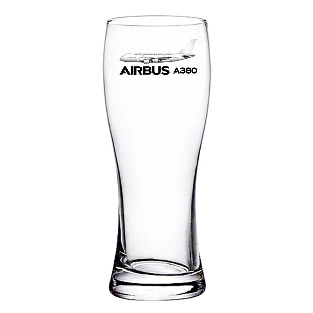 The Airbus A380 Designed Pilsner Beer Glasses - Image 2