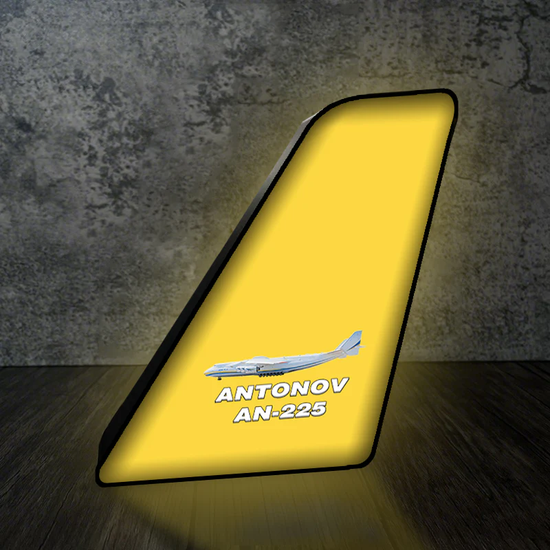The Antonov AN-225 Designed Led Aircraft Tail & 3D Lamp - Image 3