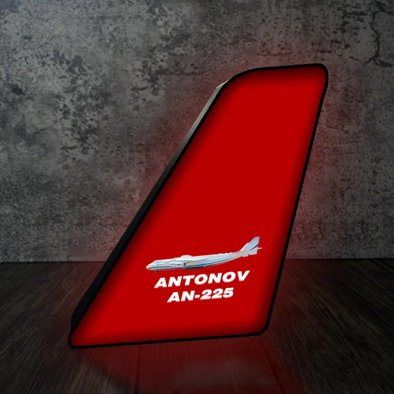The Antonov AN-225 Designed Led Aircraft Tail & 3D Lamp - Image 4