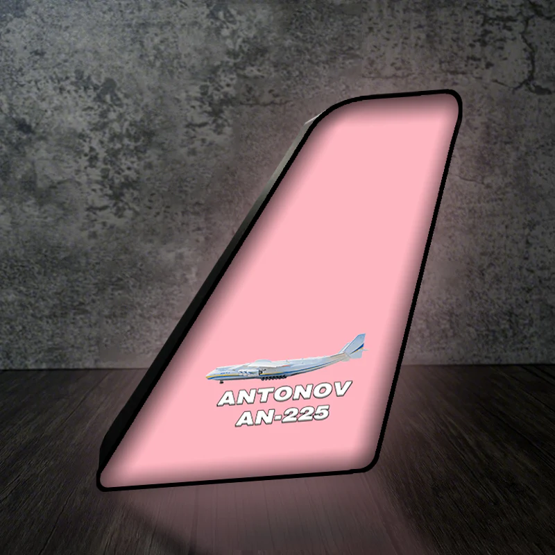 The Antonov AN-225 Designed Led Aircraft Tail & 3D Lamp - Image 5