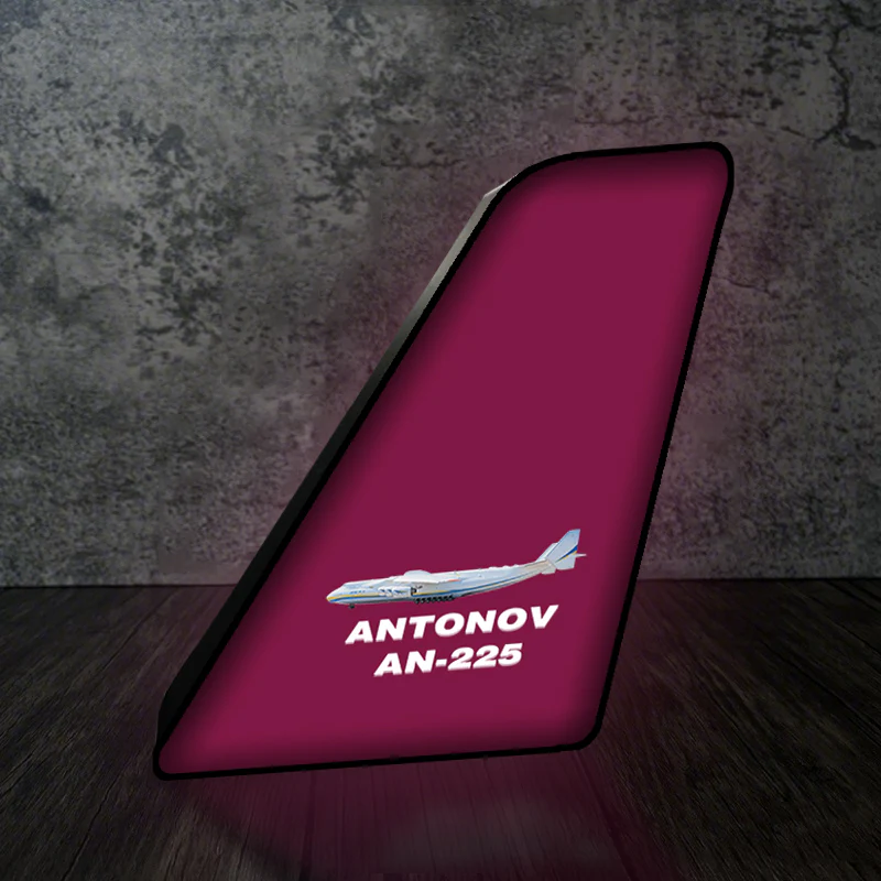 The Antonov AN-225 Designed Led Aircraft Tail & 3D Lamp - Image 9