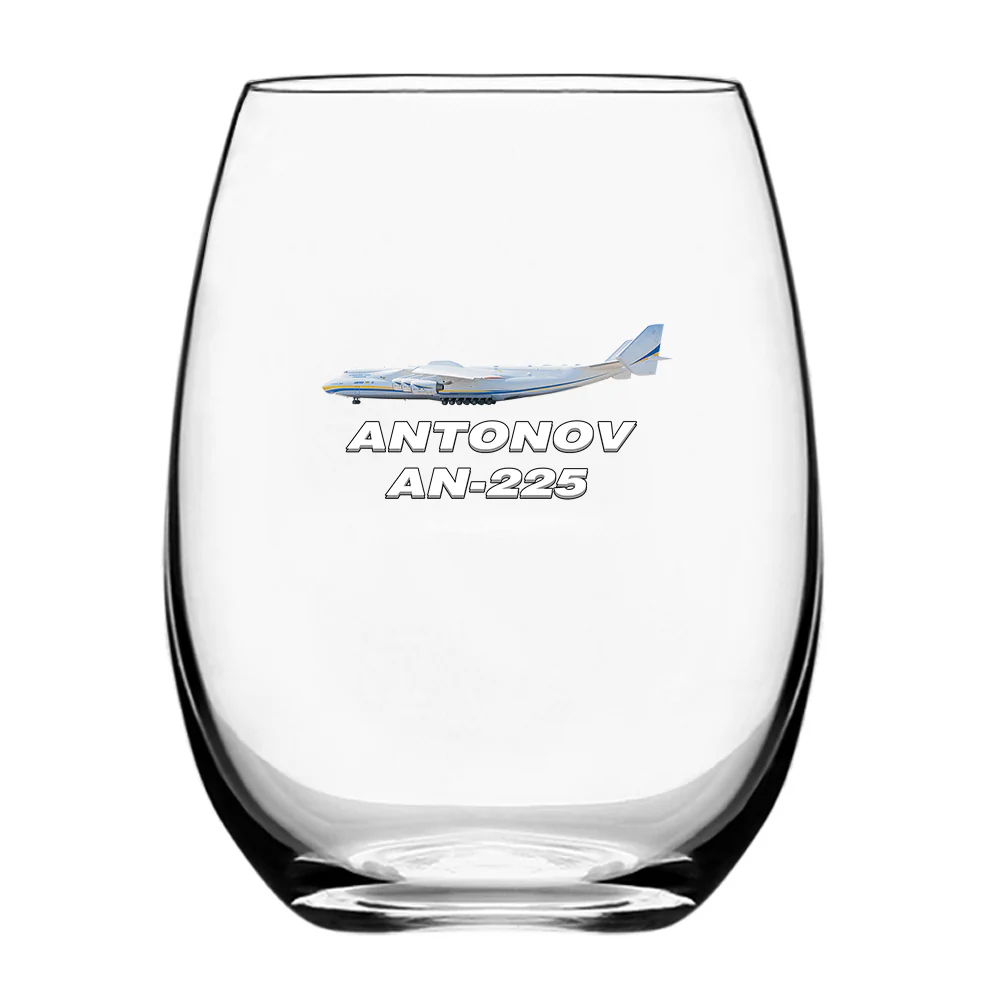 The Antonov AN-225 Designed Water & Drink Glasses - Image 2
