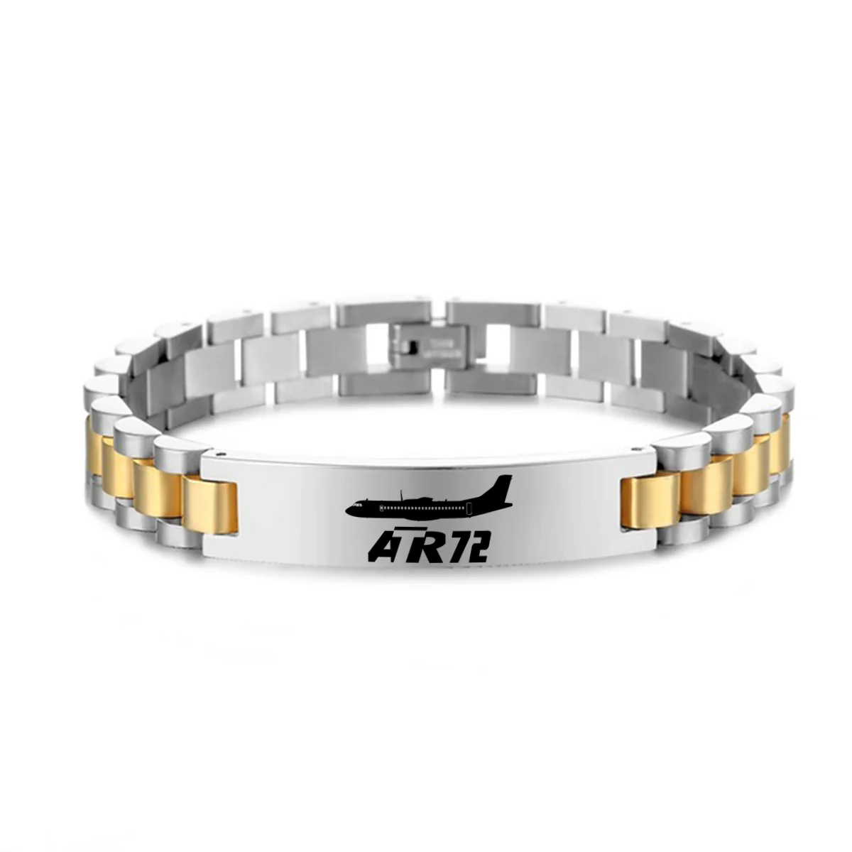The ATR72 Designed Stainless Steel Chain Bracelets - Image 3