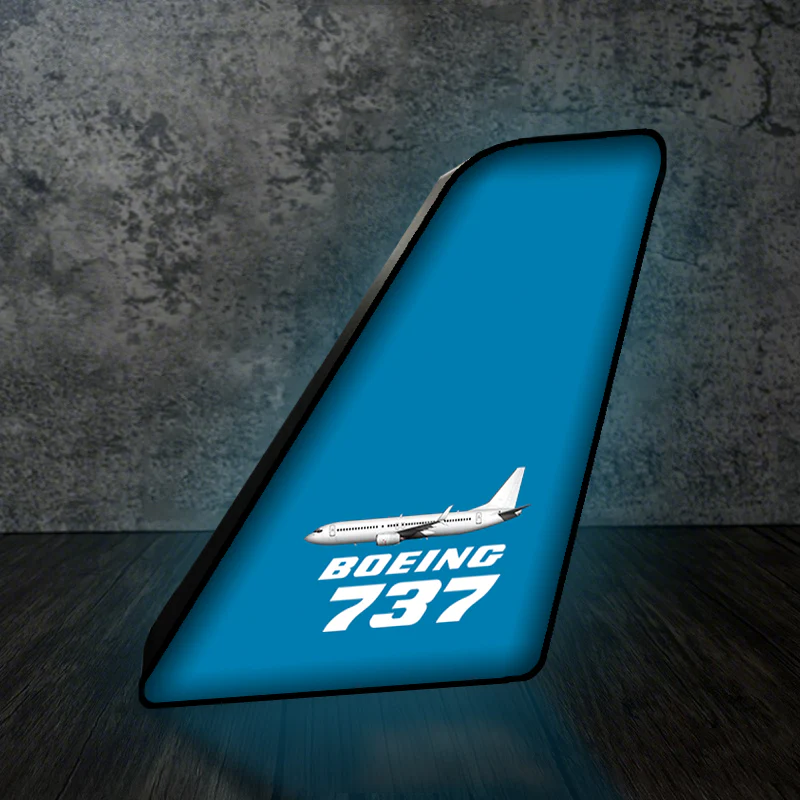 The Boeing 737 Designed Led Aircraft Tail & 3D Lamp - Image 6